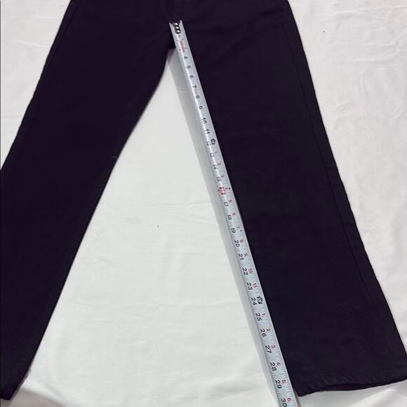 Reformation Womens 26 Black Stevie Ultra High Rise Jeans Closet Staple Casual - Picture 9 of 9